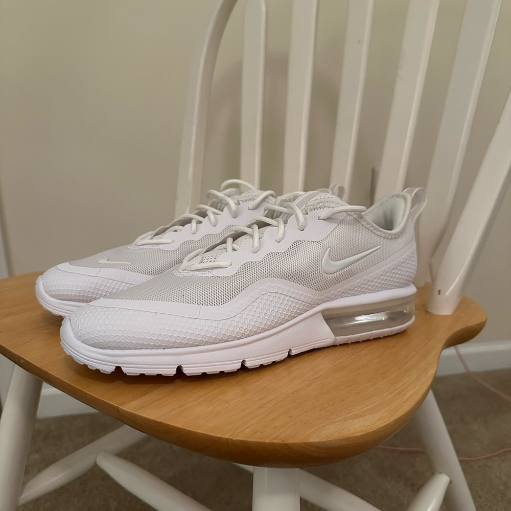 Nike Shoes | Women’s Nike Air Max Sequent Shoes White Size 10 US